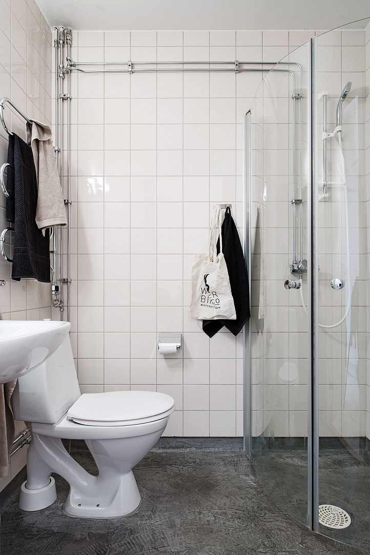 哥德堡一居室北欧风白色公寓设计