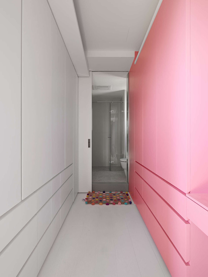 巧妙的色彩搭配:台湾新北Chorus公寓设计