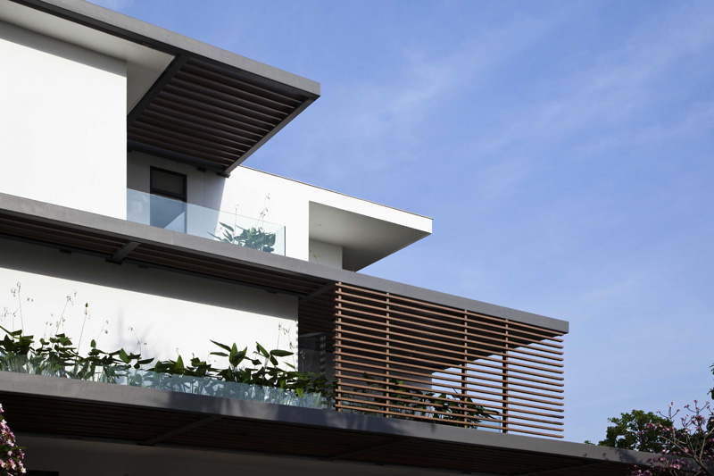 越南胡志明市西贡现代简约别墅设计