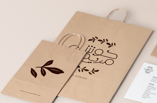 Housh Mariam餐厅品牌视觉形象设计