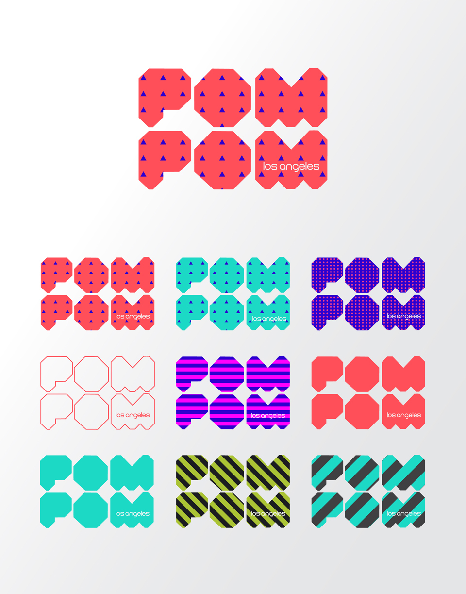 内衣品牌POM POM视觉形象设计
