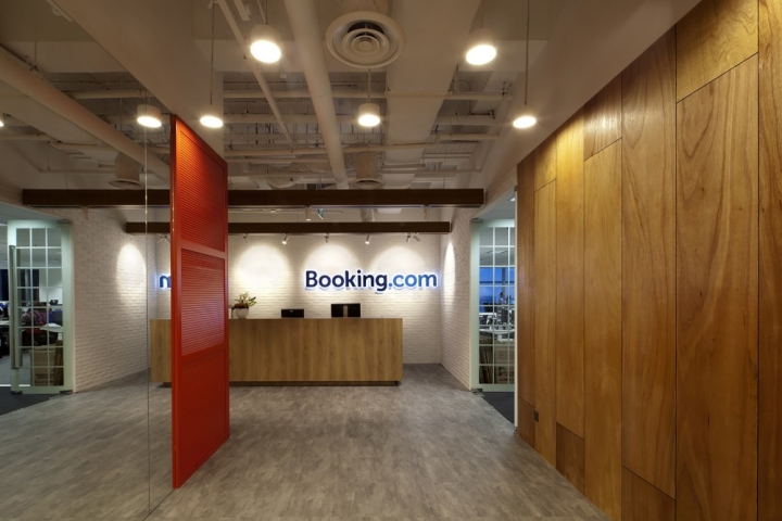 booking.com新加坡办公室设计欣赏