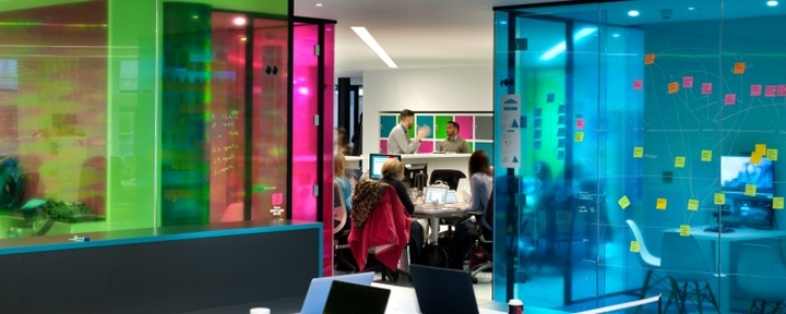 软件开发商ThoughWorks伦敦办公室空间设计