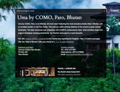 30個國外酒店度假村網站設計