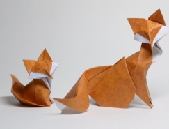 越南艺术家Hoang Tien Quyet创意折纸作品