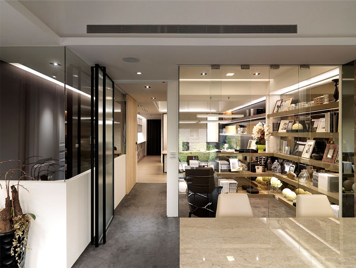大集设计:台北现代办公室空间设计