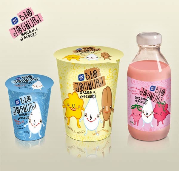 50款漂亮的酸奶包装设计