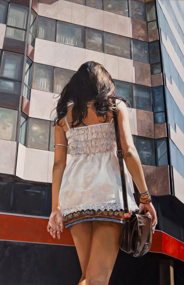 Marc Figueras超写实街头人物绘画作品