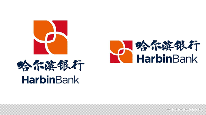 哈尔滨银行更换新LOGO