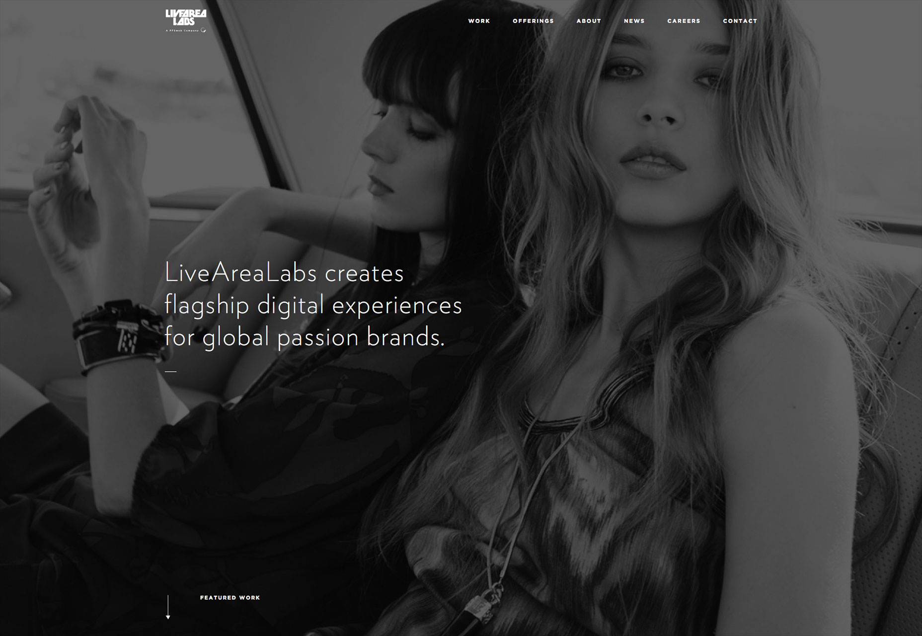 30个国外精美黑白风格网站设计
