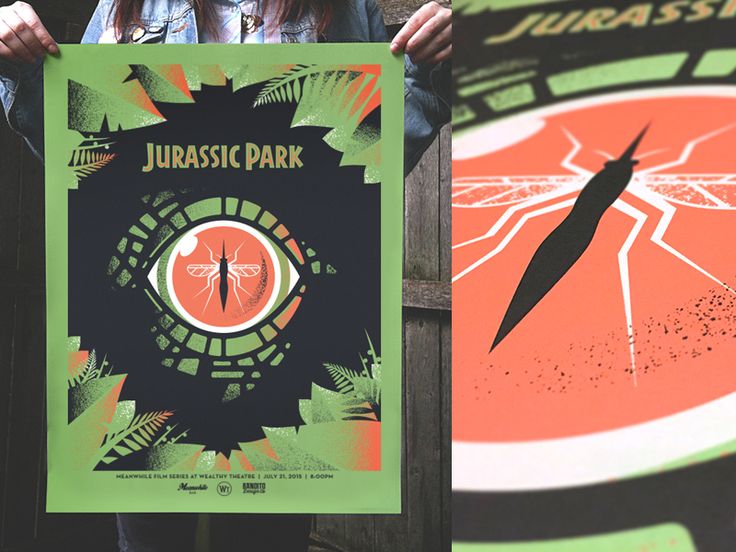 Jurassic Park poster by Ryan Brinkerhoff