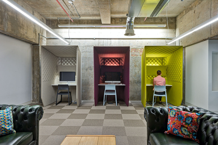 伦敦BrandOpus开放式的办公空间设计