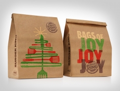 Burger King漢堡王聖誕包裝設計