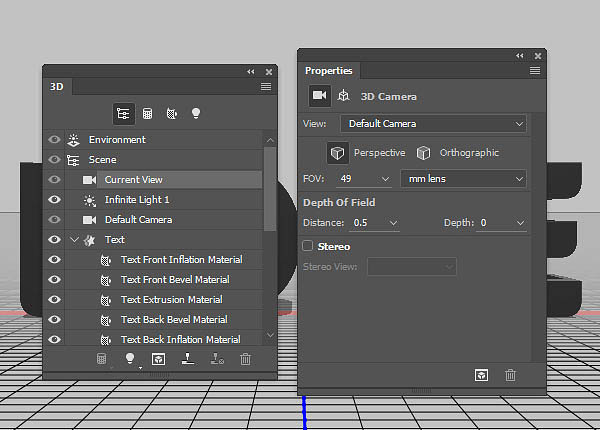 利用3D工具制作细腻的浮雕花纹立体字