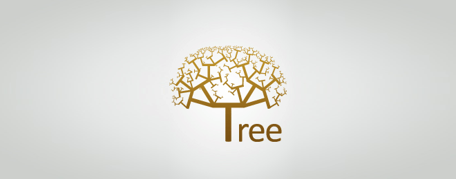 标志设计元素运用实例：树(四)
