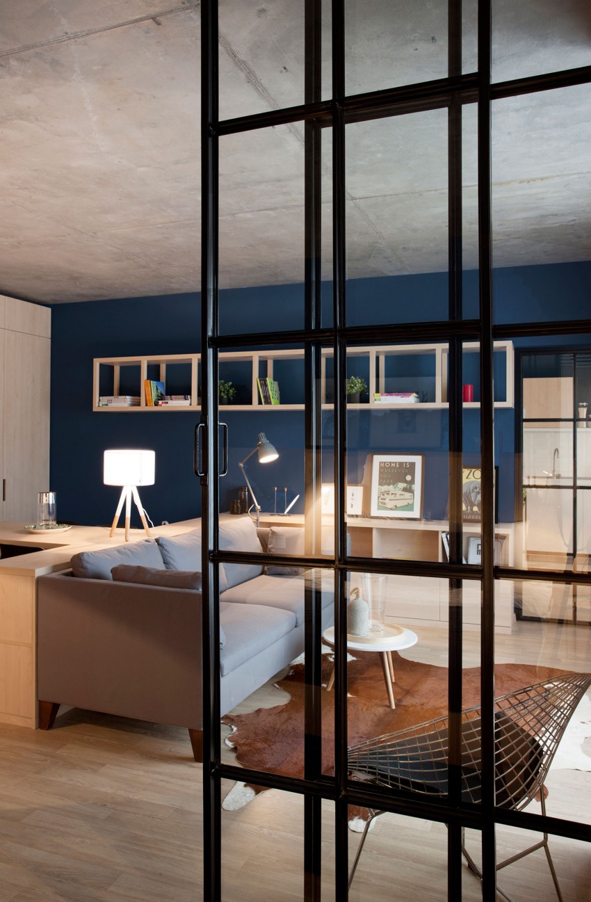 布加勒斯特50平米舒适小公寓装修设计