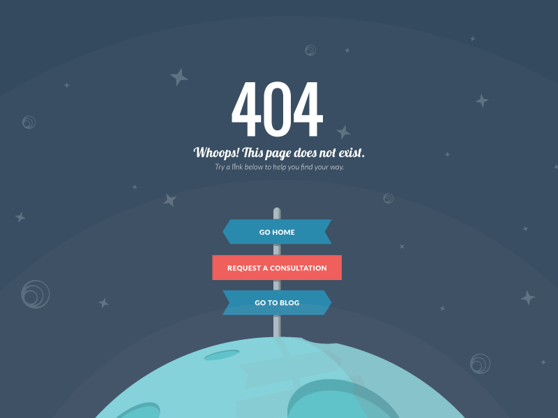 30个创意404页面设计