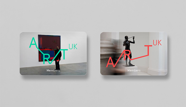 英國全新的文化項目“Art UK”形象標識設計