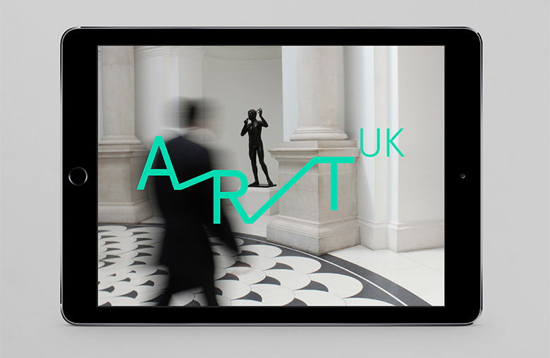 英國全新的文化項目“Art UK”形象標識設計