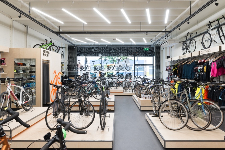 London Fields自行车店空间设计