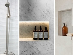 衛生間收納創意:淋浴房精致的壁龕設計