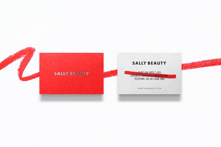 化妆品牌Sally Beauty视觉形象设计