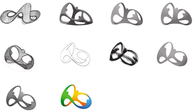 2016年裏約奧運會會徽和字體是如何設計出來的？
