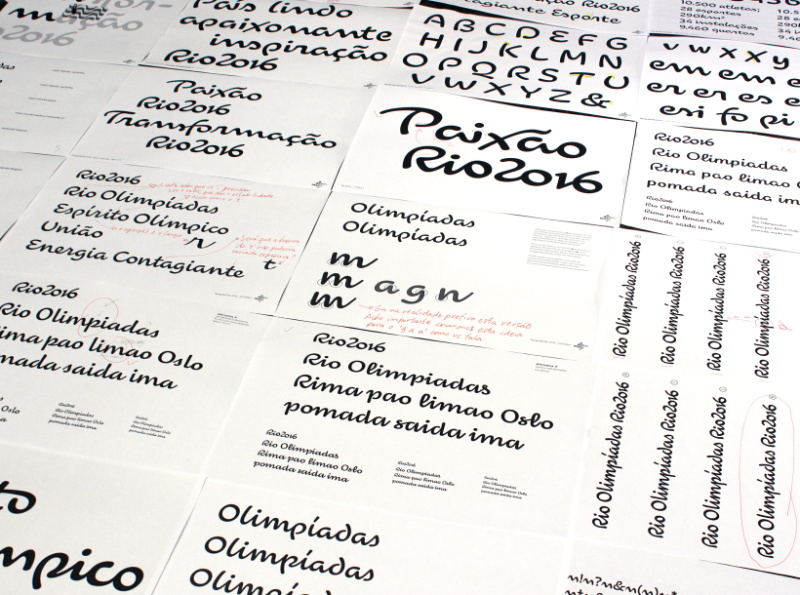 2016年裏約奧運會會徽和字體是如何設計出來的？