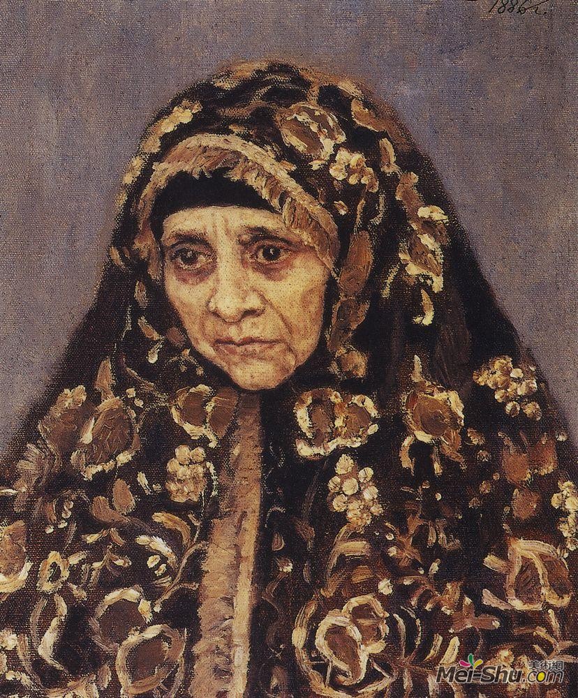 蘇裏柯夫Vasily Surikov作品 葉捷爾斯基醫生的肖像