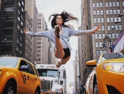 喧囂中的優雅 紐約街頭的芭蕾舞者