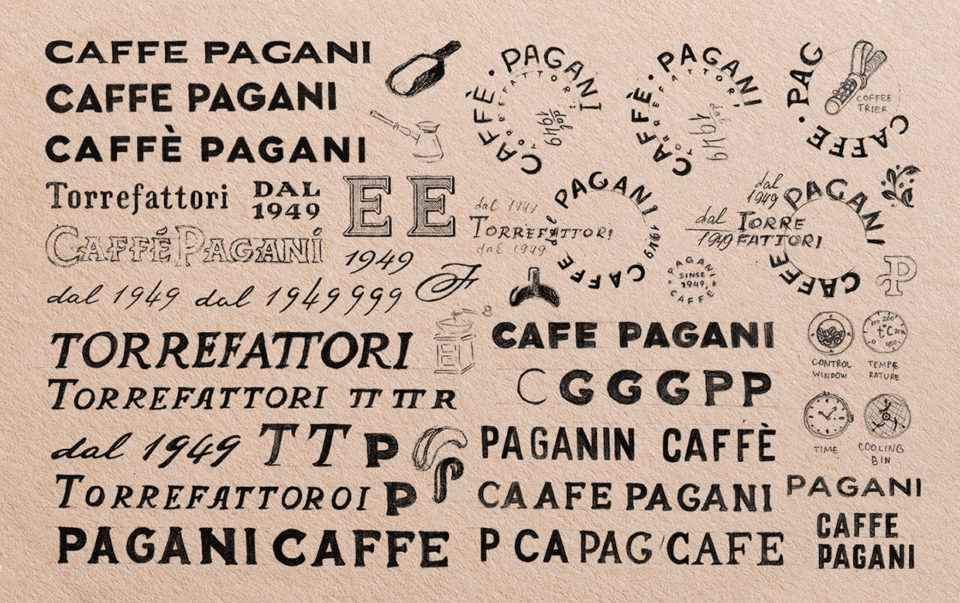 Pagani Coffe咖啡品牌视觉形象设计