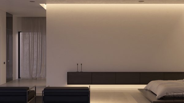 3个极简风格单色调公寓设计