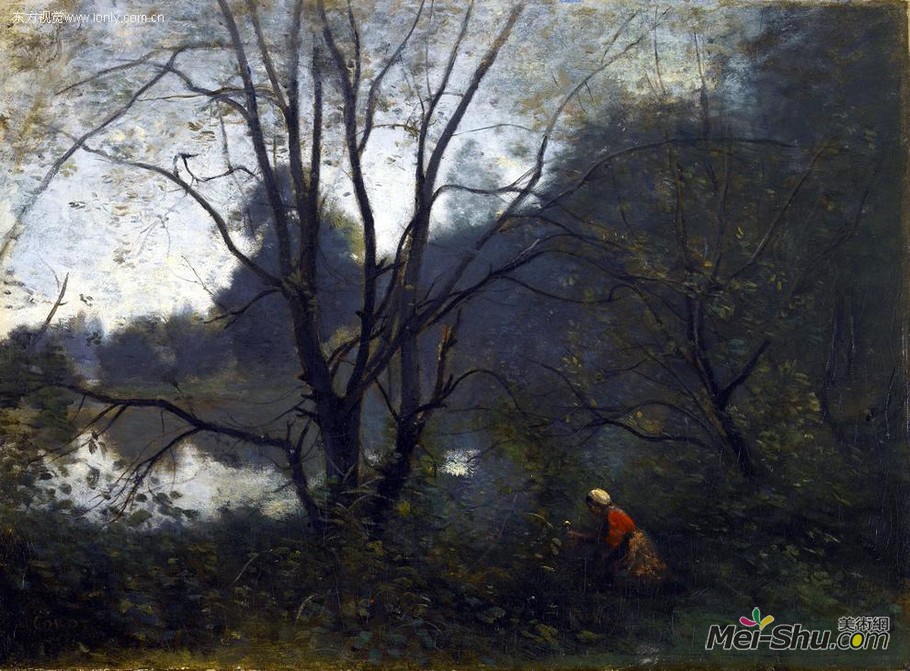 居斯塔夫·庫爾貝Gustave Courbet作品 拉盧埃山穀