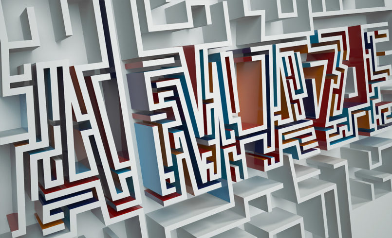 Elroy Klee 3D字体艺术