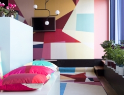 精美的色塊和色彩表現：斯德哥爾摩Scandic Anglais酒店客房設計