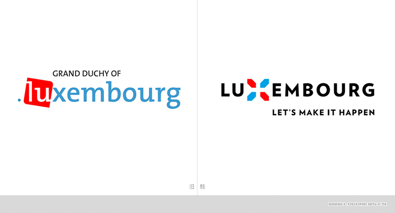 盧森堡（Luxembourg）發布全新的形象LOGO