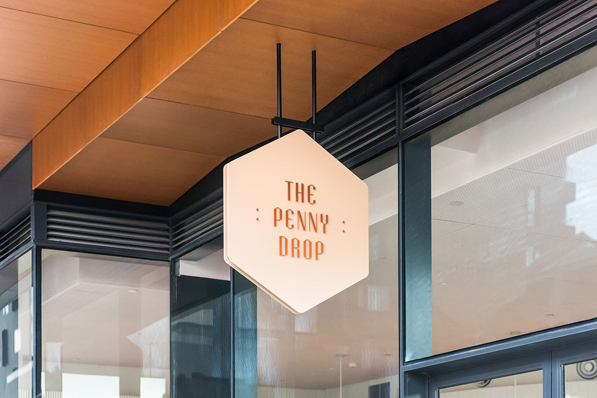 The Penny Drop咖啡店品牌视觉设计