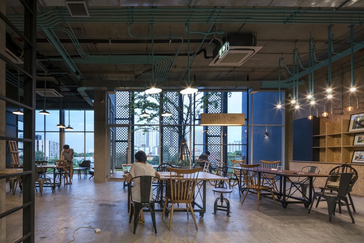 曼谷Hubba联合办公空间设计