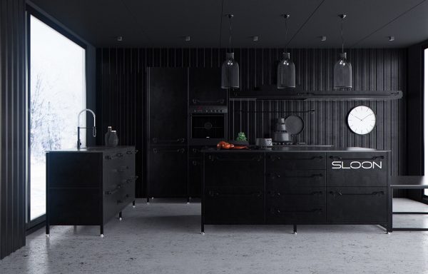 36个时尚黑色厨房设计