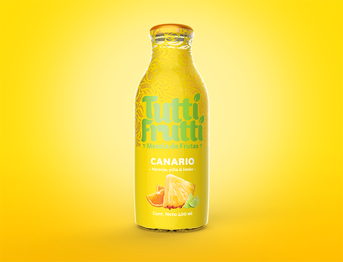 Tutti Frutti果汁饮料包装设计