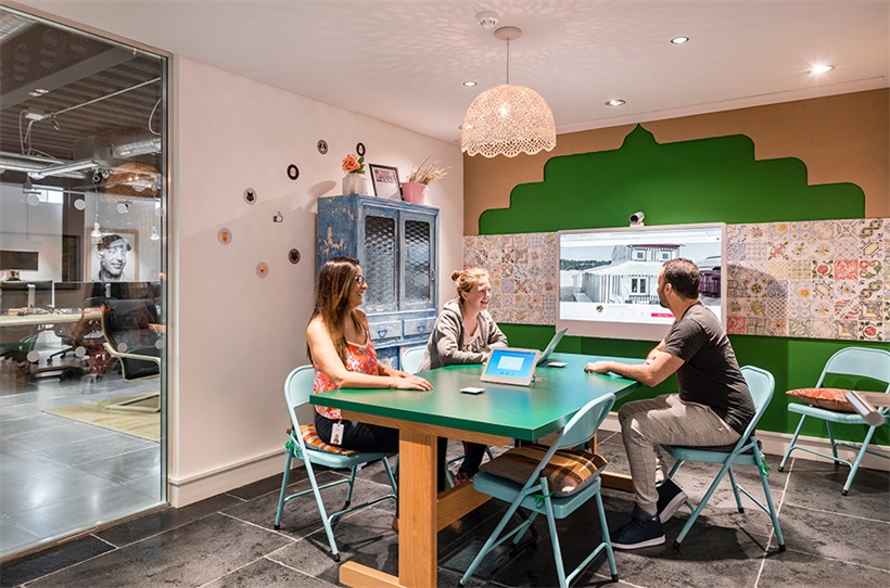 Airbnb都柏林国际总部办公空间设计