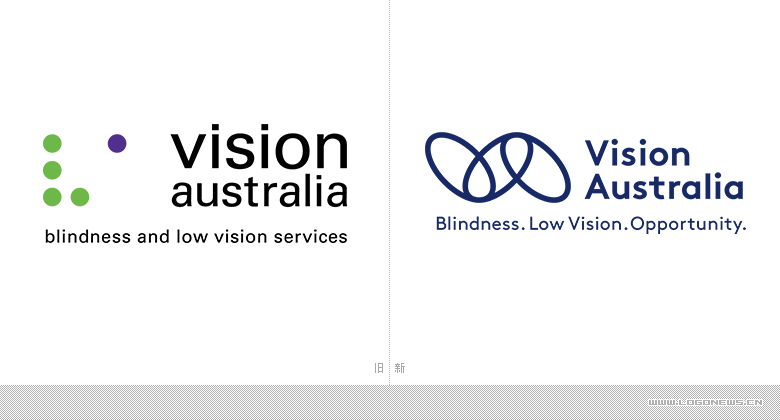 澳洲视觉障碍协会（Vision Australia）更换新LOGO
