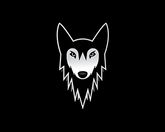 标志设计元素运用实例：狼(4)