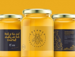 Creamed蜂蜜概念包装设计