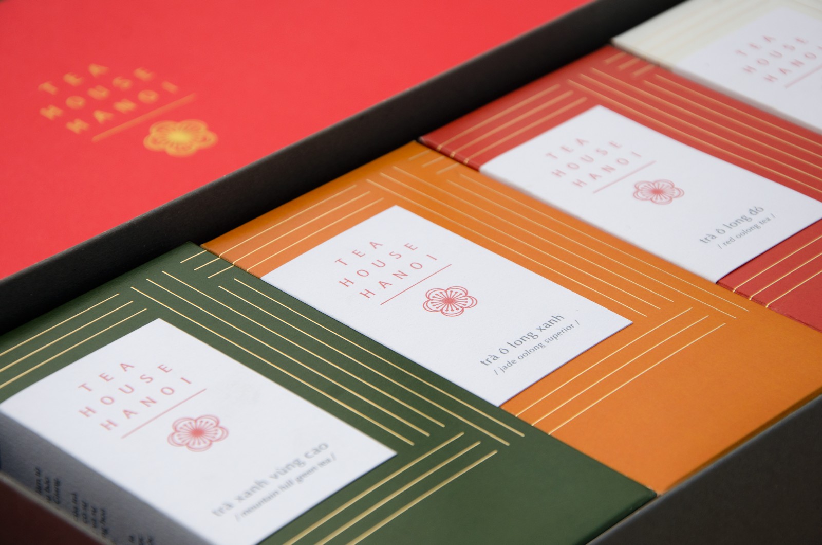 越南TEA HOUSE HANOI茶品牌和包装设计