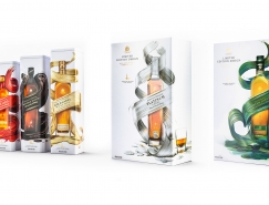 威士忌品牌Johnnie Walker限量版禮品包裝設計