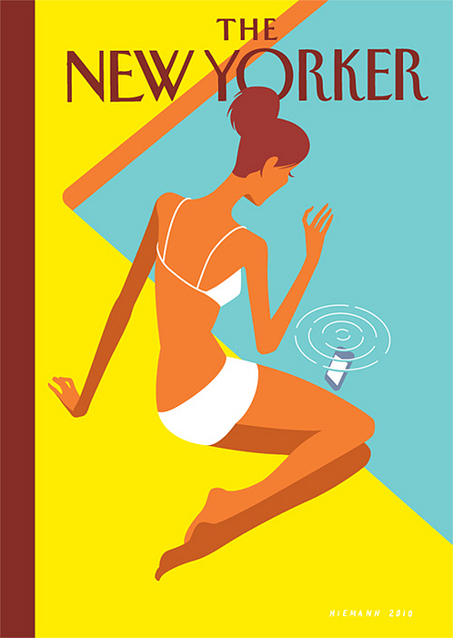 Christoph Niemann为《纽约客》设计的封面插画