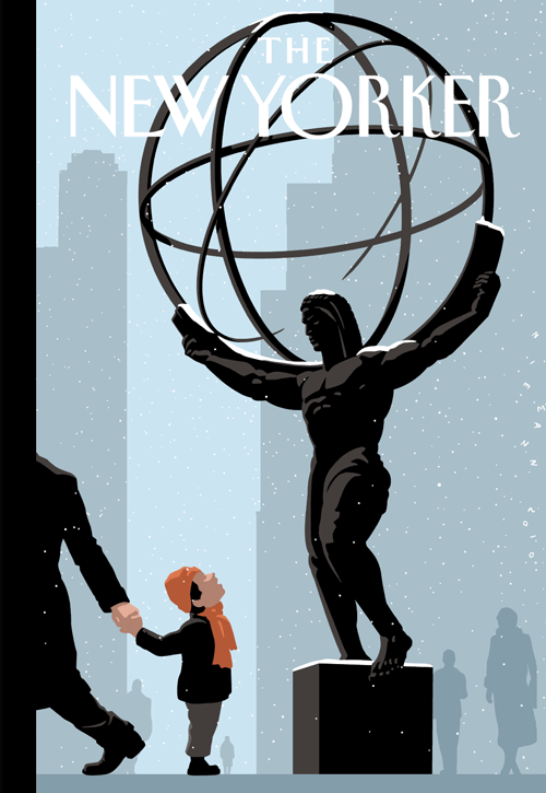 Christoph Niemann为《纽约客》设计的封面插画