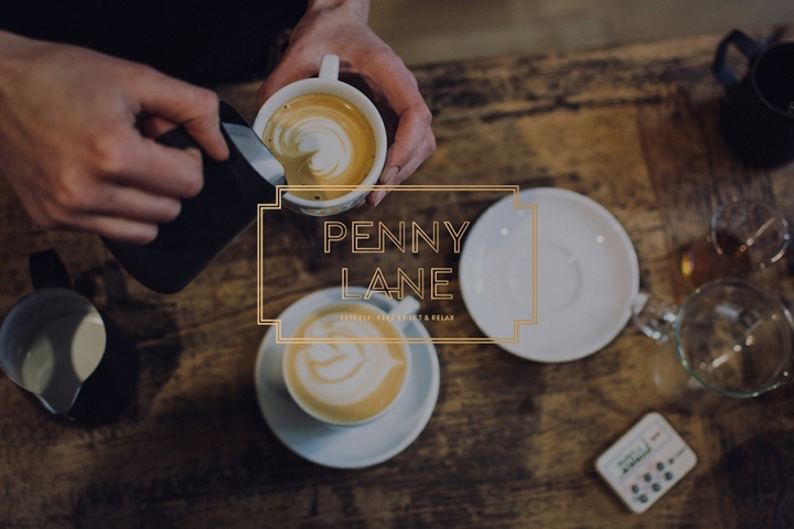 Penny Lane咖啡馆品牌视觉设计