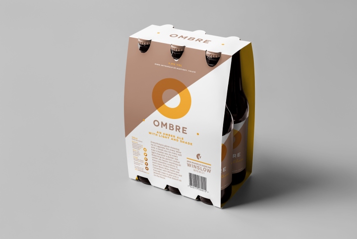 Ombre啤酒品牌形象和包装设计